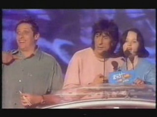 BRITS AWARDS 2000 RONNIE WOOD AND BRANDON BLOCK