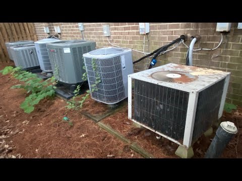 1985 Comfortmaker "Deluxe Energy Saver" heat pump running in cool mode + others (read description)