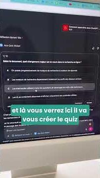 Create a quiz quickly with GPT chat 🤖