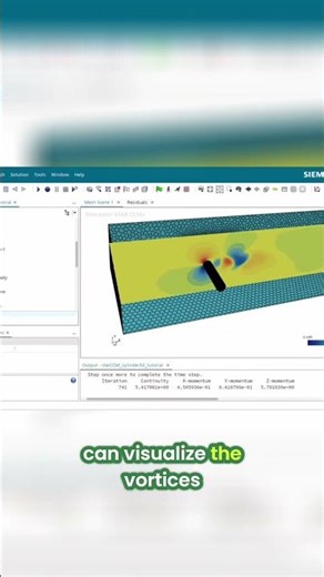Unlocking Fluid Vortices: 3D Simulation Explained #shorts