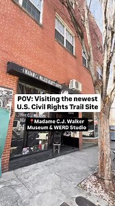 Step into history in Atlanta’s Sweet Auburn! 📍 The Madame C.J. Walker Museum, home to both America’s first self-made female millionaire’s legacy AND the pioneering Black-owned radio station WERD, is a must-see. Nestled near MLK’s legacy, it’s a powerful experience. And now, it’s a NEW addition to the U.S. Civil Rights Trail! 📍You can find both of these treasures at 54 Hilliard Street NE on the historic Auburn Avenue. | Explore Georgia