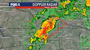 64K views · 203 reactions | While the severe threat has diminished in N TX, a storm near Whitehouse south of Tyler has ramped up with increased rotation prompting a Tornado Warning. The storm is moving NE-45 mph. | FOX 4 Weather | Facebook