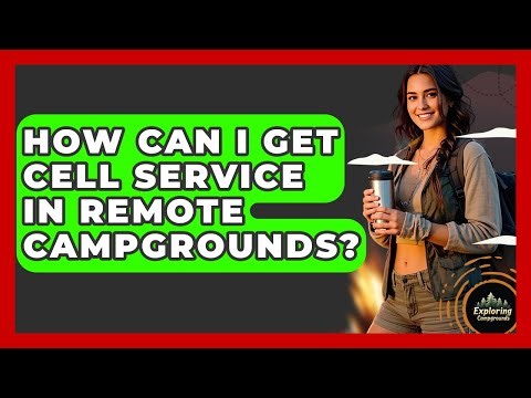 How Can I Get Cell Service In Remote Campgrounds? - Exploring Campgrounds