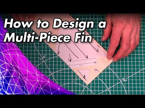 How to Design Multi-Piece Fins for Model Rockets
