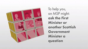 MSPs work for you! Find out what MSPs can do to help you and how to contact them in our latest animation. Wondering which MSP's represent you? Enter your postcode on our website to find out - bit.ly/MSPFinder | The Scottish Parliament