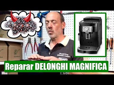 My Delonghi Magnifica S coffee maker doesn't grind the coffee. Delonghi coffee maker grinder repair.