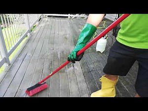 Deck cleaning brings this AZEK deck back to life
