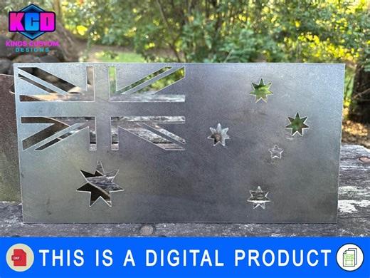 Australian Flag CNC File – Shed Art, Workshop Wall Decor (digital Download) - Etsy UK