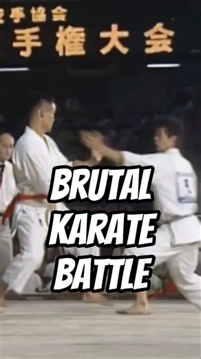 Brutal Karate Battle on the Tatami 🔥 Insane Speed & Power! #karate #martialarts