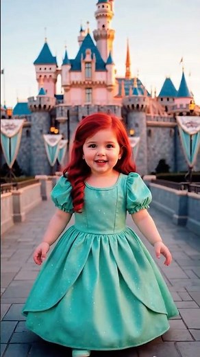 Disney princesses receive a realistic makeover and are adorable as babies👑 #disney #ai #baby #aiart