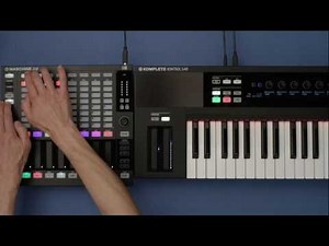 MASCHINE JAM workflow: Using JAM with KOMPLETE KONTROL keyboards