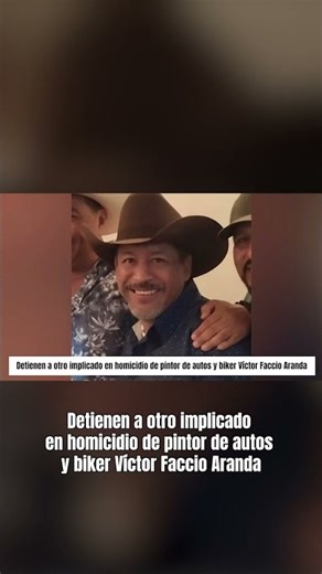 Another suspect arrested in the murder of car painter and biker Víctor Faccio Aranda