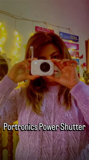 Bhavna Arora on Instagram: "Snap. Charge. Repeat. ⚡ ​The camera-style power bank that does it all. ​10,000mAh Capacity ​15W MagSafe Wireless ​Integrated Type-C & Lightning Cables ​Smart LED Display ​Compact. Stylish. Powerful. Shop www.portronics.com #instagood #powerbank #electronics #reelitfeelit"