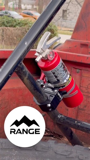 Fire extinguisher, quick release mount by ‪@rangeindustries1808‬