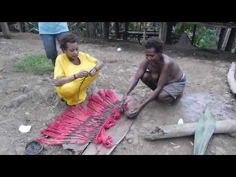 How to make grass-skirt