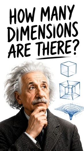 How Many Dimensions Are There? #StringTheory #ExtraDimensions #Physics