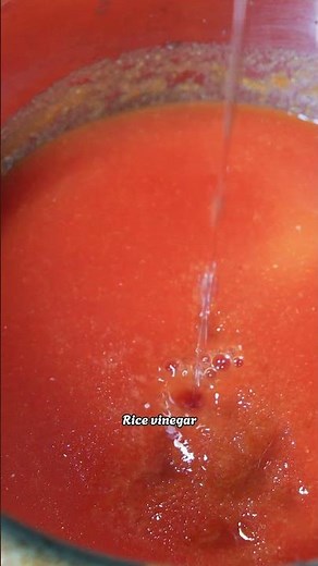 How to make bird’s eye chili tomato sauce #asmrcooking #gardentotable #rurallife