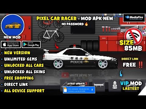 UPDATE‼️Pixel Car Racer Mod Apk v1.2.5 Unlimited Money & Unlock Cars Terbaru 2025