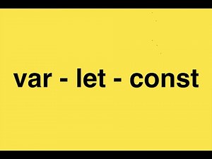 JS Переменные var vs let и const отличия 2021 | @Mario Dev | 2021