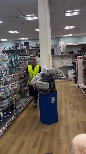 Day in the life of Joe Hunt, big up The Range for not booting me out the shop 🤣 Step daughter Libby Cotton was mortified, Grandson loved it 💙 I’m so uncool and embarrassing, but couldn’t give a sh*t 🤣😂🤣😂 #britainsgottalent | Joe Hunt