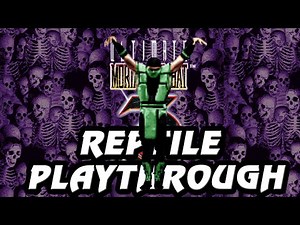 Ultimate Mortal Kombat 3 Reptile Playthrough