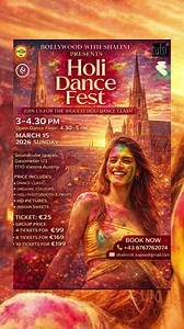 Celebrate Holi Dance Fest 2026 in Vienna