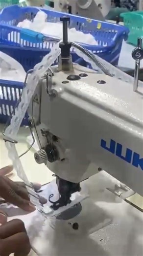 Lace Attach With gather.. #viral #machine #sewinghacks #trending #ussewtips #versatilesewin