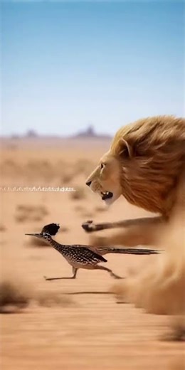 What’s That Running? The Lion’s Power Is Unreal