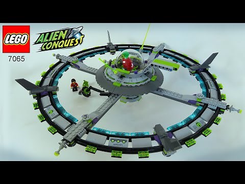 LEGO ALIEN CONQUEST - Alien Mothership (SET 7065 Speed Build Instructions)