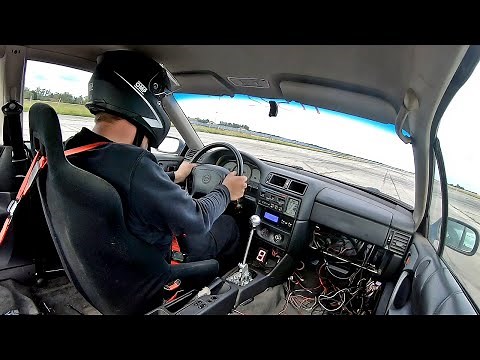 800HP Opel Calibra 4x4 Turbo onboard acceleration & sound