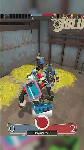 Doing the conga while grabbing the enemy inte