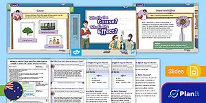 Phase 2 Writing: Writing to Inform Cause and Effect with Science: Lesson 1: What's Cause? What's Effect?