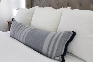How To Style A King-Size Bed Like A Professional [Without A Million Pillows!] - Simply Lovely Living