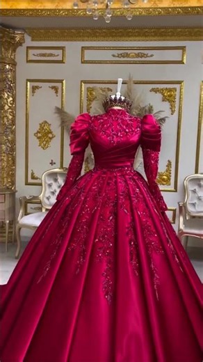 Elegant Red Maxi Dress | New Fashion Trend 2025 | Stylish Look