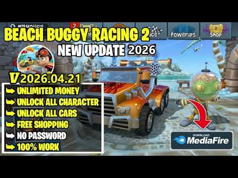 BEACH BUGGY RACING 2 MOD MENU LATEST VERSION 2026.04.21