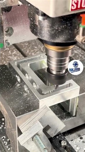 Precision Perfected: High-Speed CNC Milling of an Aluminum Component 🚀