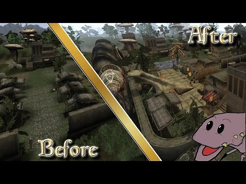 Morrowind just got an amazing new feature: Ashlander Architect settlement building!