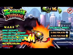 Zombie Tsunami MOD apk v4.6.9 NEW UPDATE - Unlimited Money, Unlock all Bird || GAMEPLAY‼️