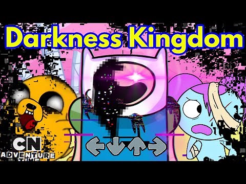 Friday Night Funkin' Vs Pibby Darkness Kingdom Demo | Adventure Time (FNF/Mod/Pibby + Cutscene)