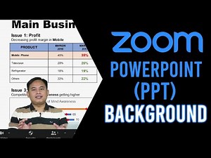 Cara Membuat PowerPoint (PPT) sebagai Background Zoom