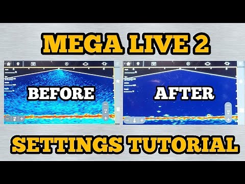 Humminbird Mega Live 2 Settings Tutorial