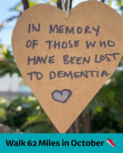 298K views · 123 reactions | Your daily steps can help families affected by dementia. Walk 62 miles in October and raise funds for more specialist dementia support for families across the UK. Sign up today to get your free t-shirt for the challenge! | Dementia UK | Facebook