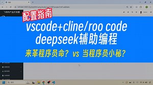 vscode cline\roo code deepseek配置指南和辅助编程