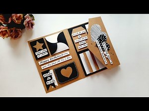 Beautiful Handmade Scrapbook for Birthday | Scrapbook for Boyfriend | Tutorial