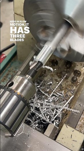 How to use a cap screw counterbore #machinist #machineshop #lathe #machining