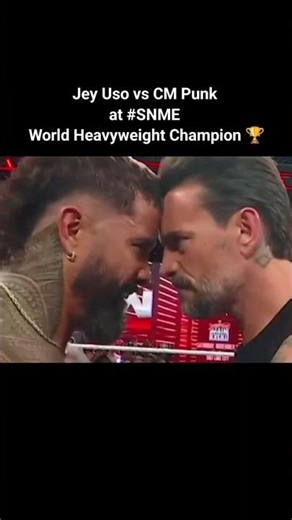 Jey Uso Vs CM Punk 🫨 #wwe #wweraw #shorts #romanreigns #wrestling #wwesmackdown #wwenxt #cmpunk