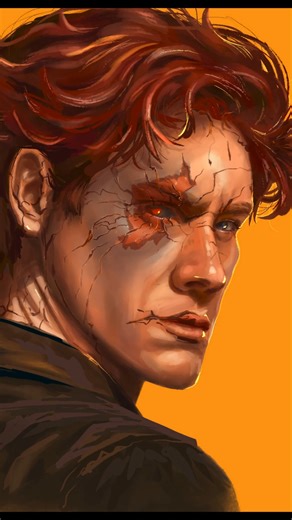 His corruption is complete 😈 #portraitart #drawingprocess #portraitpainting #characterdesign #art