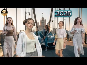 Moscow Never Sleeps | Stunning Nightlife & Street Vibes 4K HDR