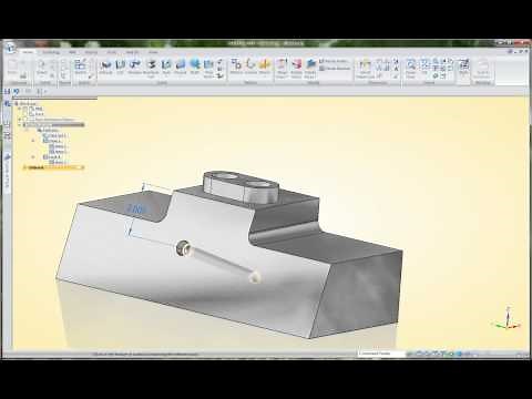 Solid Edge ST5 - Positioning Holes