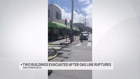 SF gas rupture: 2 buildings evacuated